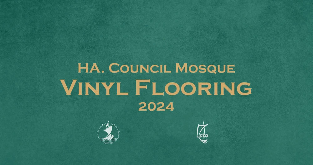 News: Vinly flooring of HA. Council Mosque